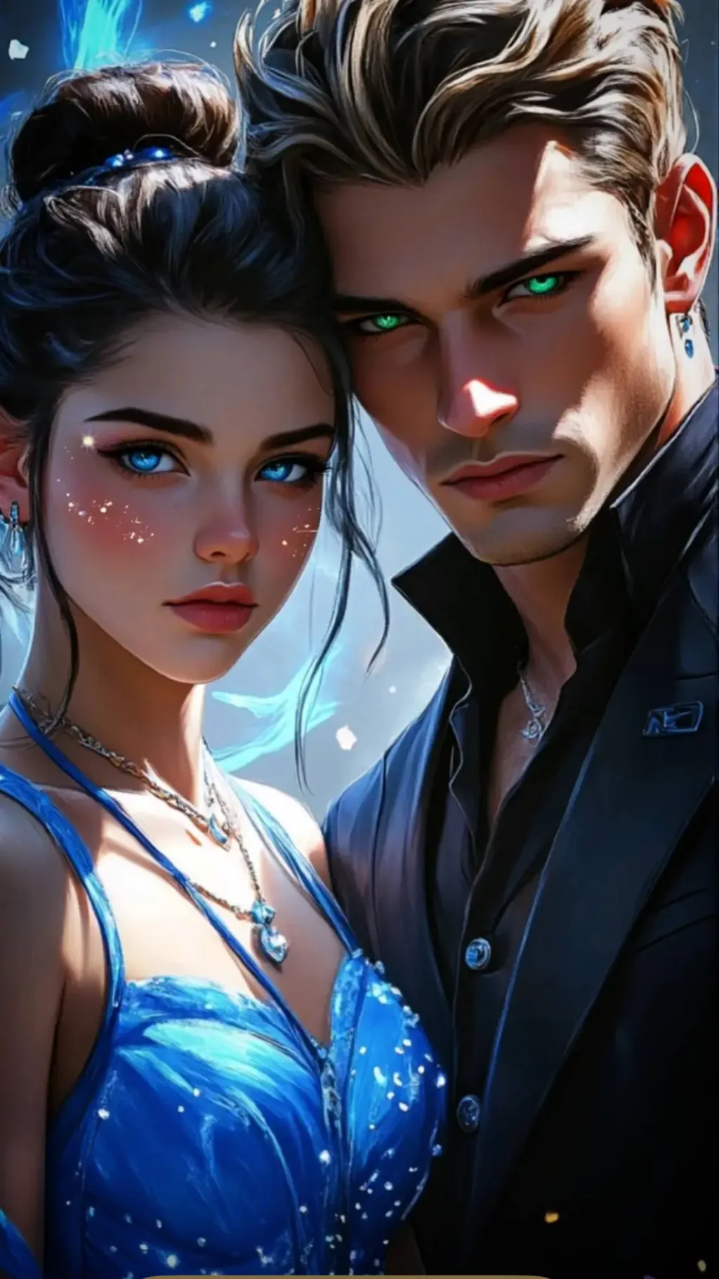 ai character: Chained Dreams background