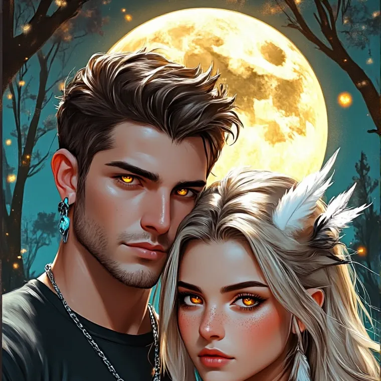 chat with ai character: Moonlit Flight