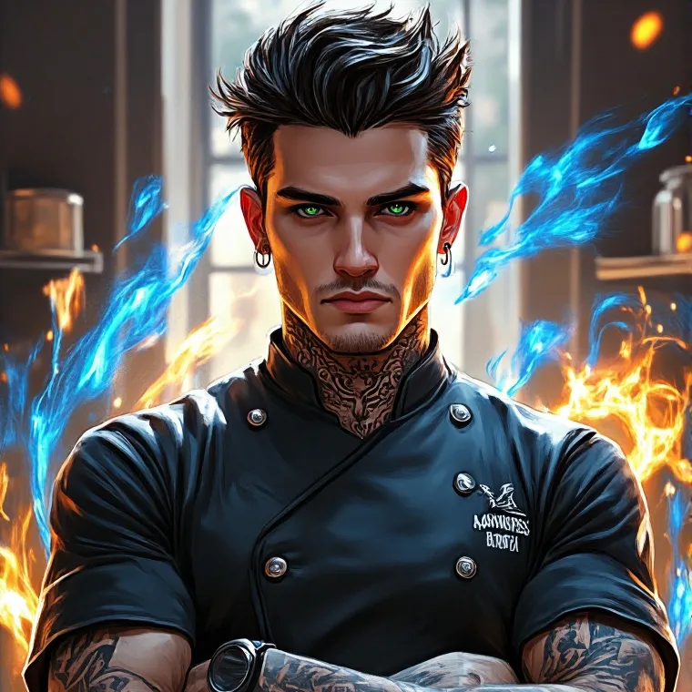 chat with ai character: Culinary Rivalry 