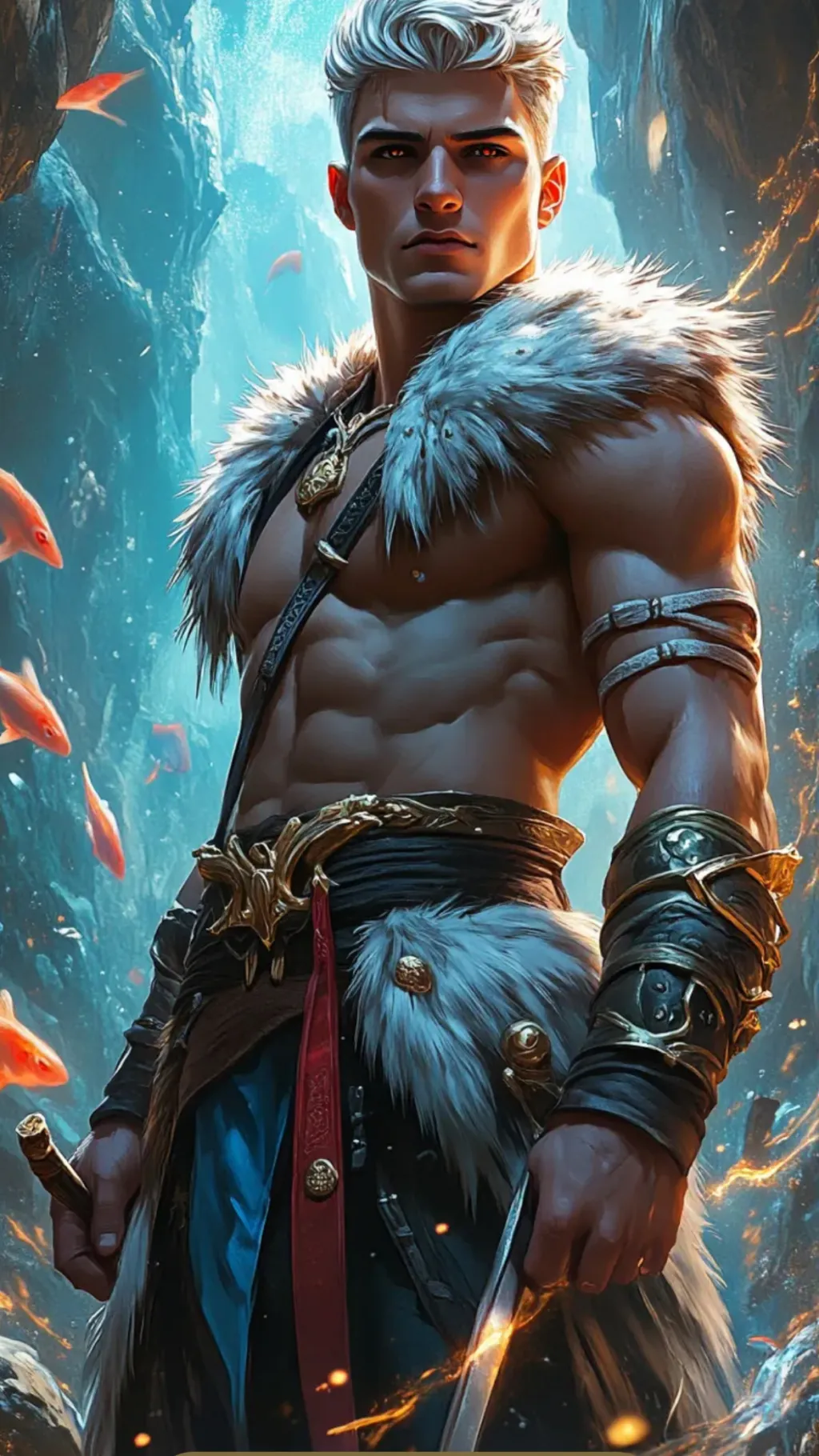 ai character: Island of Secrets background