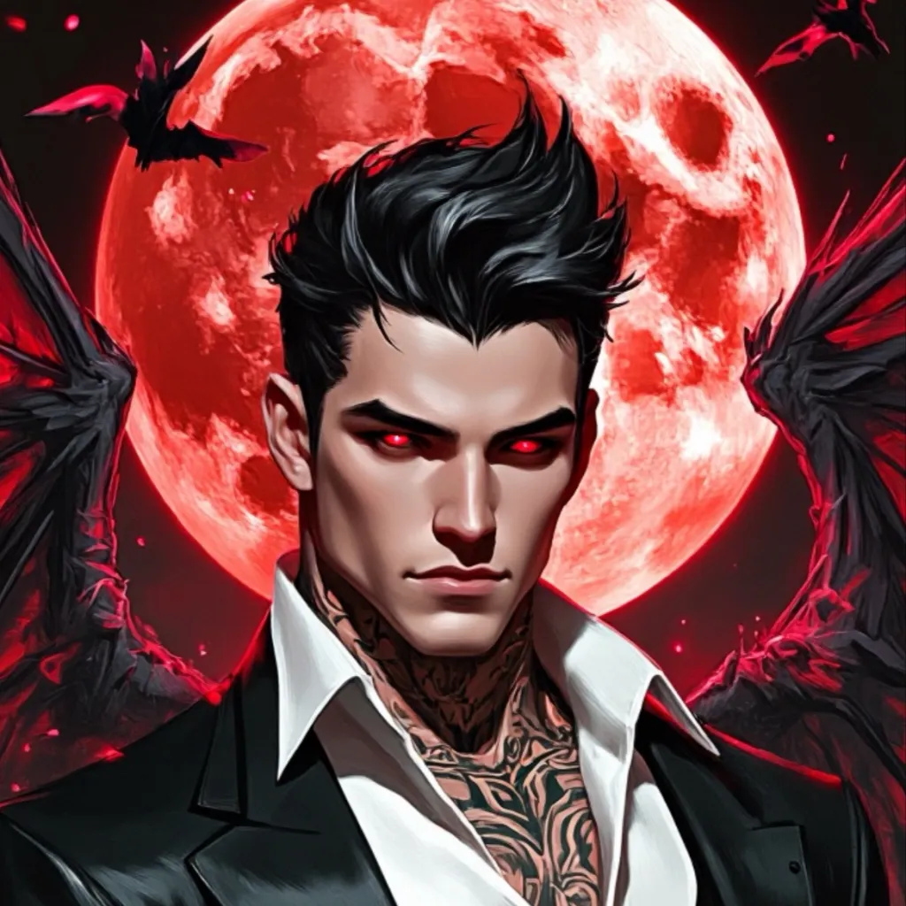 chat with ai character: Valen ⋆⁺ ☾🩸