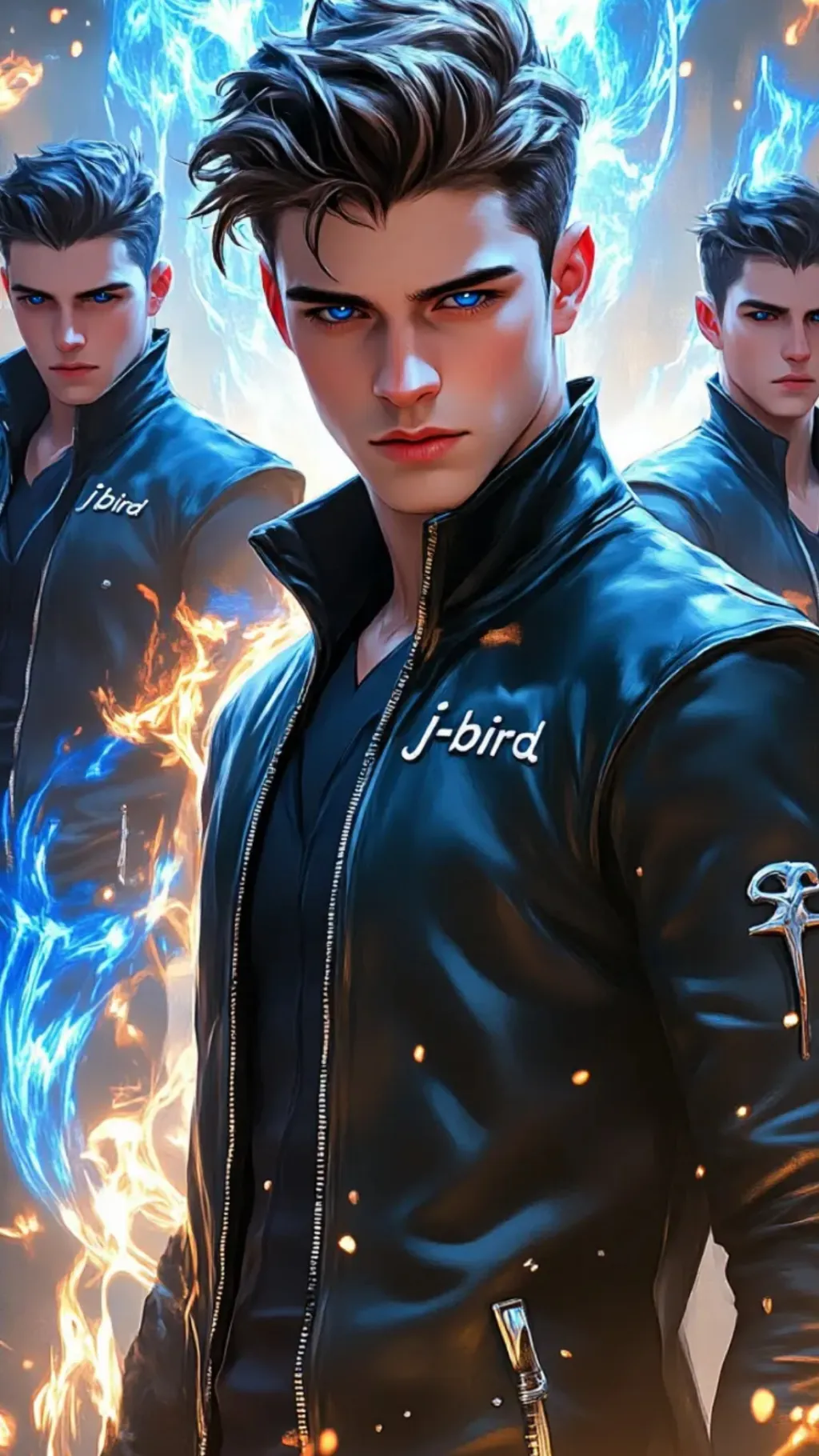 ai character: Summer Love background