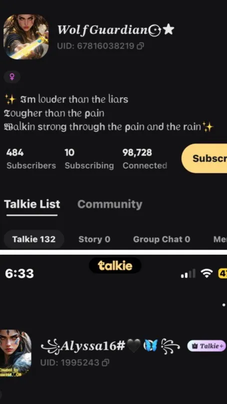 Talkie AI - Chat with TAKE MY WORD! 