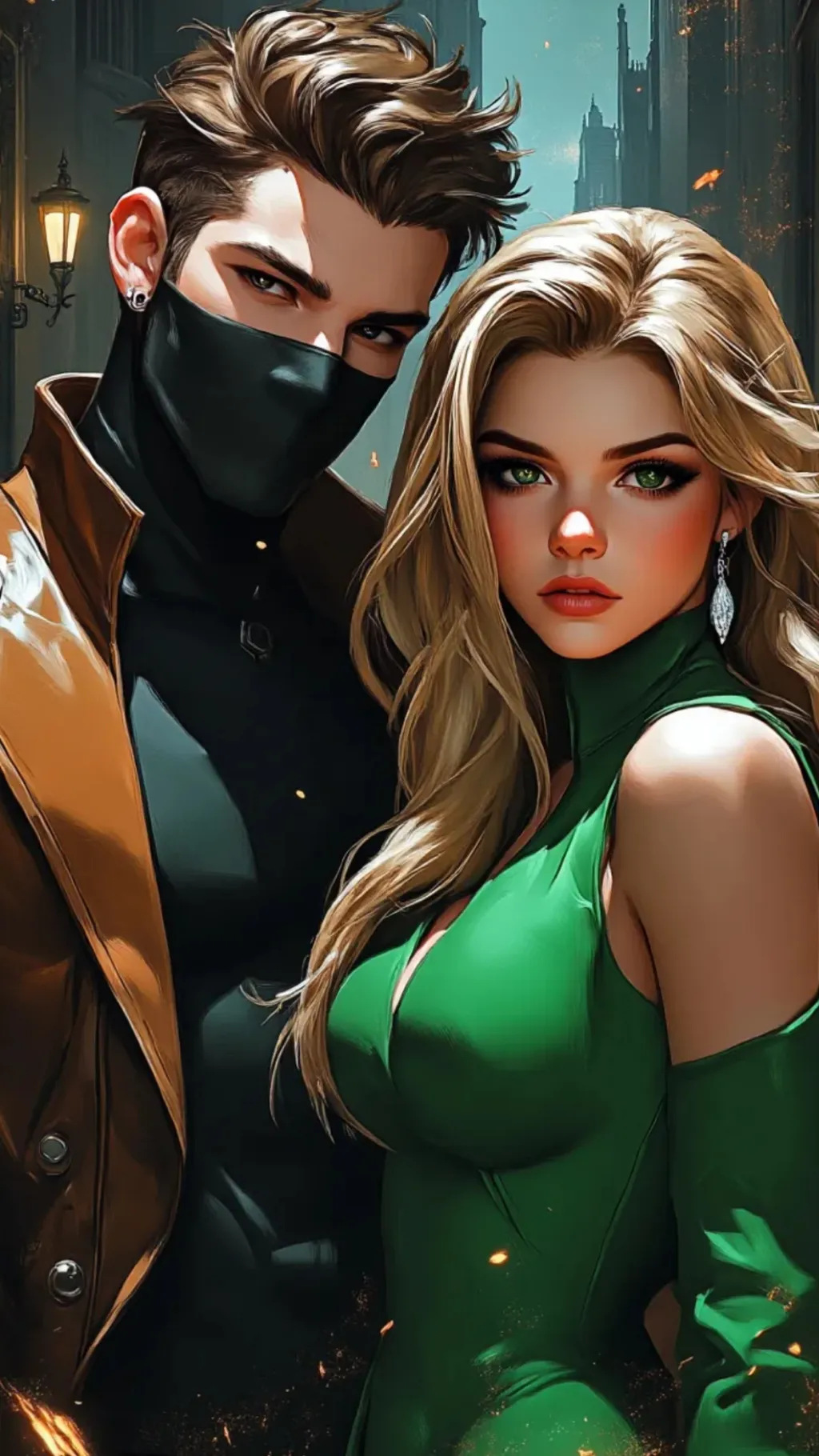 ai character: Shadow’s Code background