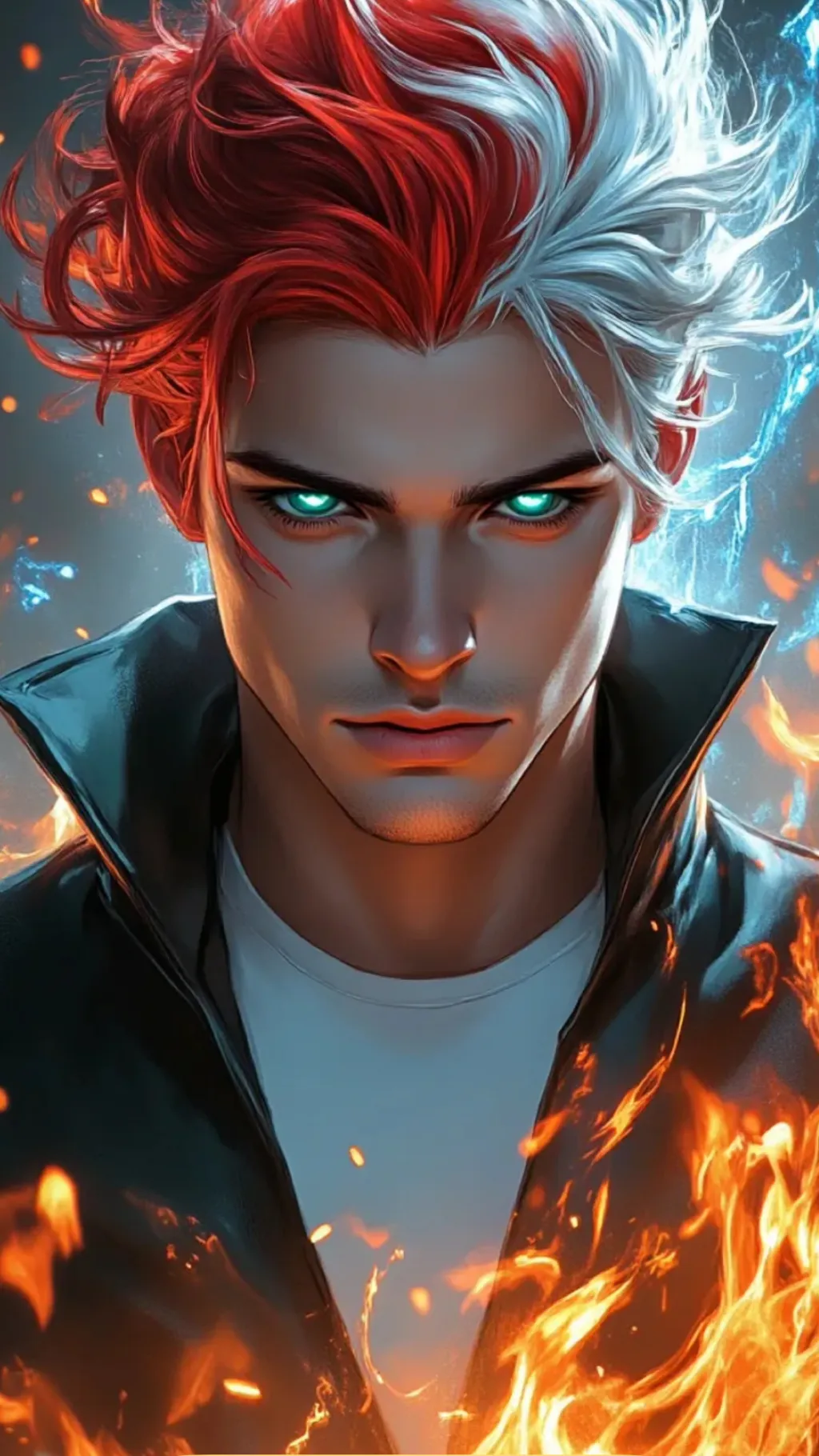 ai character: Hero Shoto background