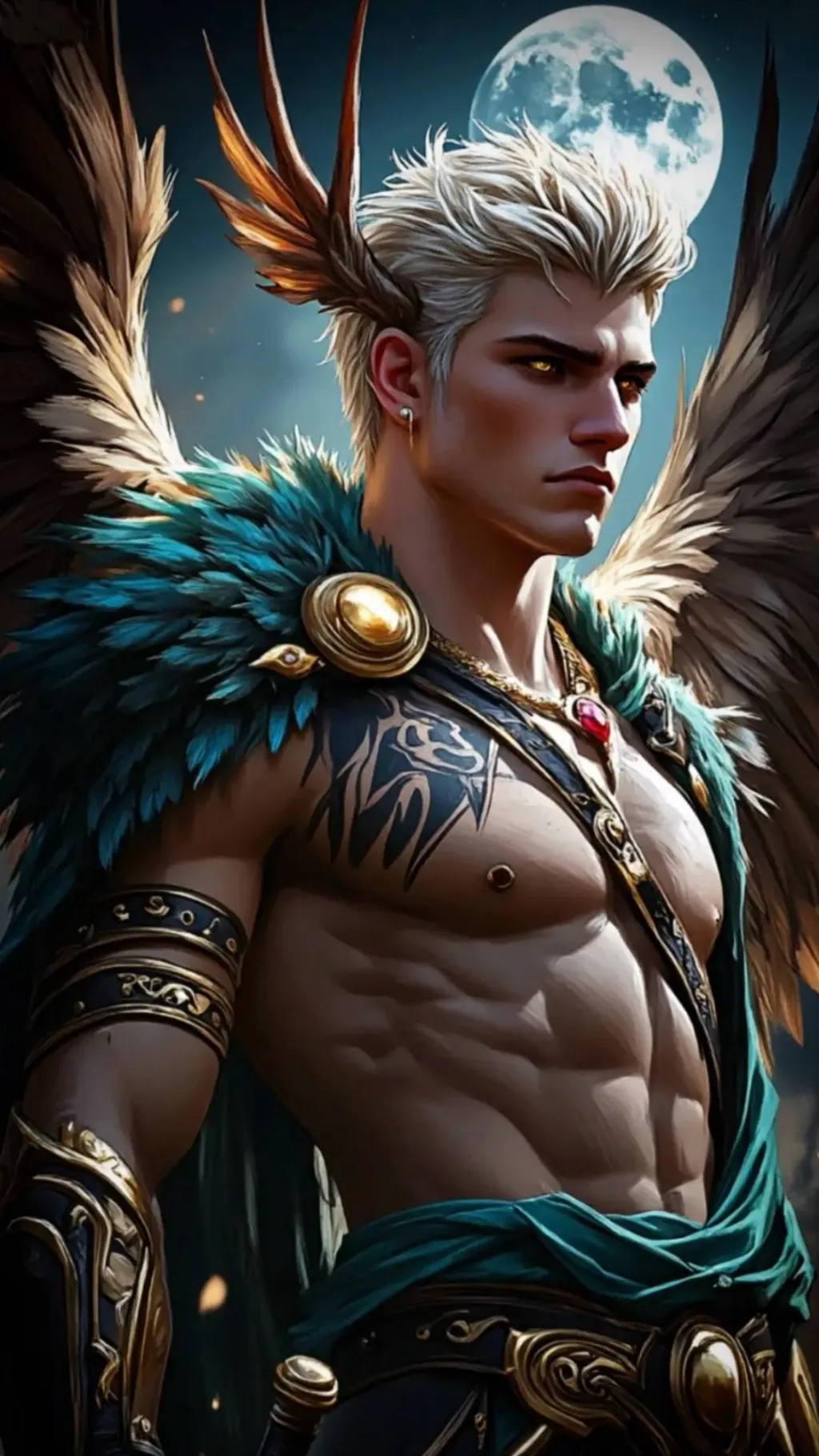 ai character: Griffin Prince    background