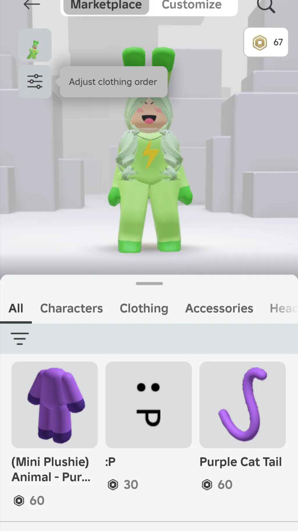 ai character: Hoppy background