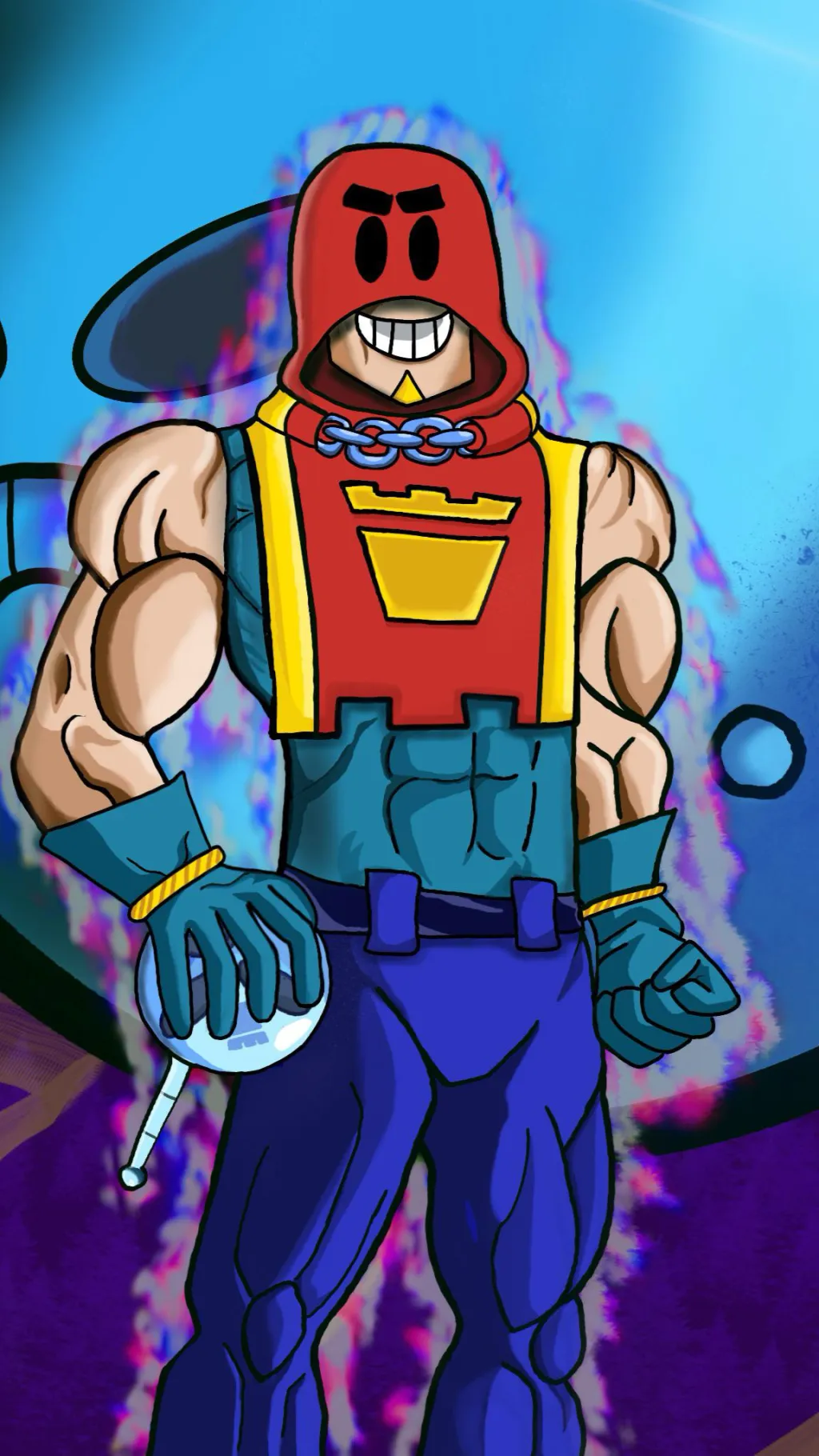 ai character: Grom BS background