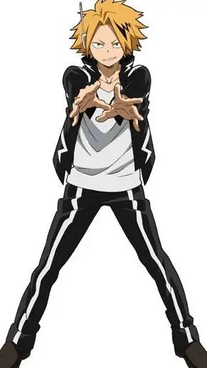 ai character: Denki Kaminari background