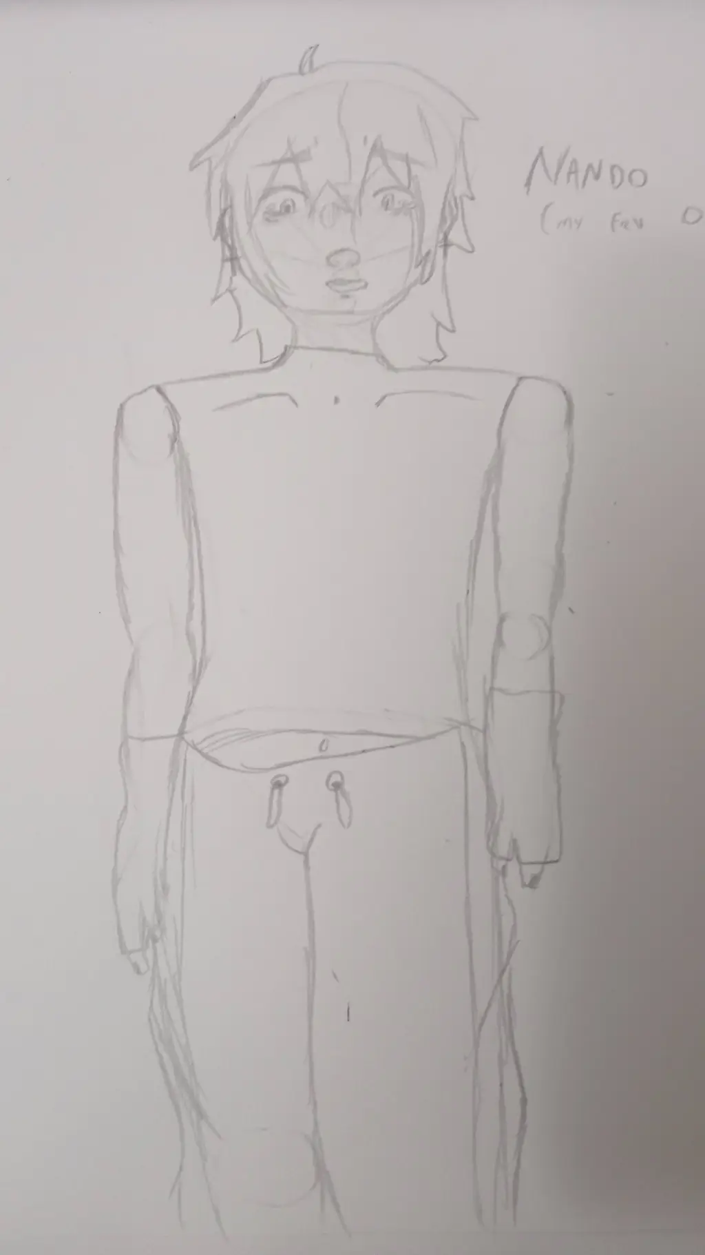 ai character: NANDO background