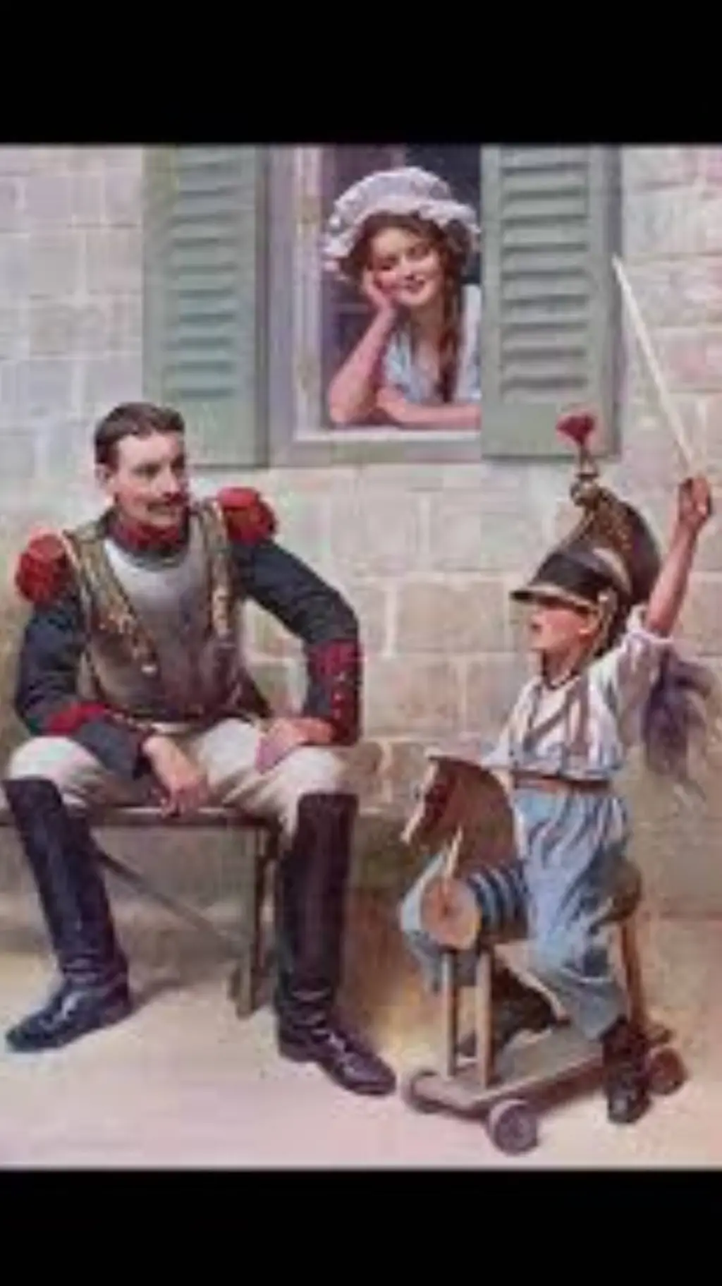 ai character: cuirassier and son background