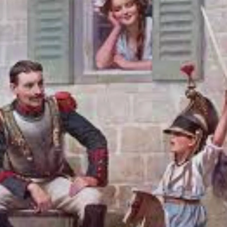 chat with ai character: cuirassier and son