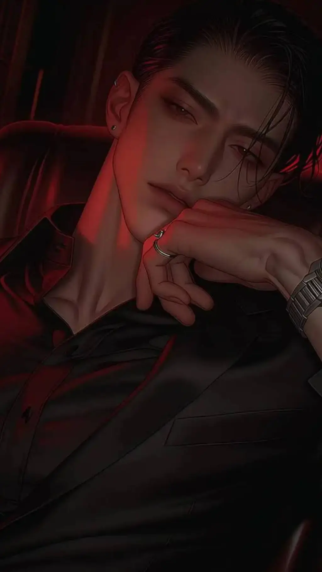 ai character: Damien background