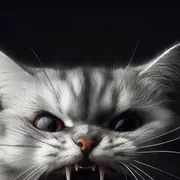 chat with ai character: Annoying cat ￼