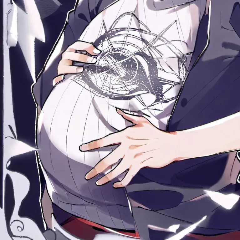chat with ai character: pregnant bakugo