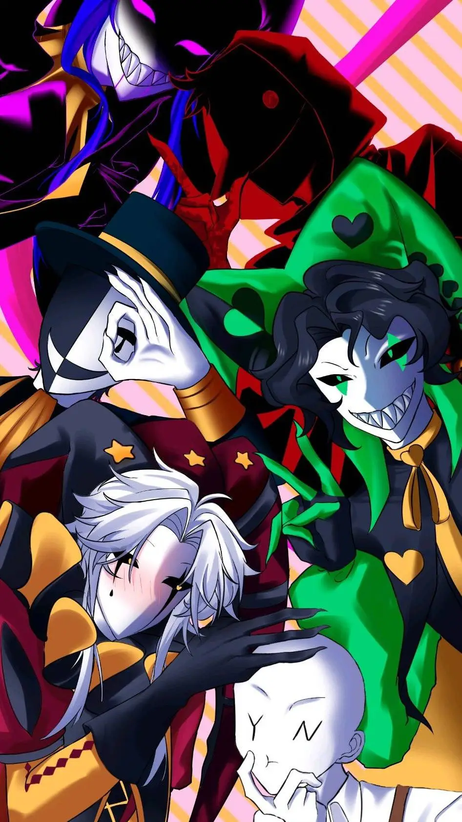 ai character: The Freak Circus background