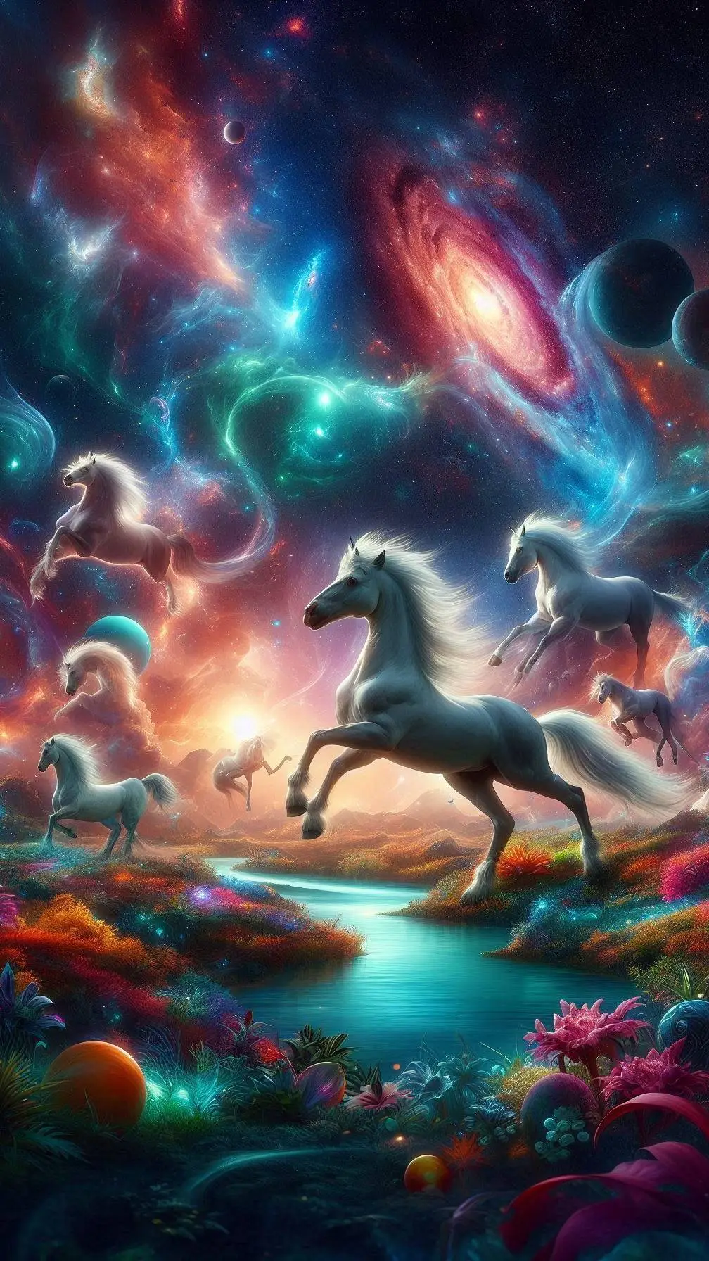 ai character: Centaur Universe background