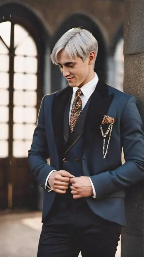 ai character: draco malfoy background