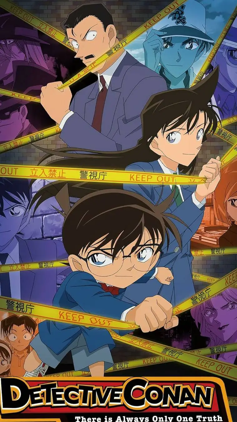 ai character: DETECTIVE CONAN background