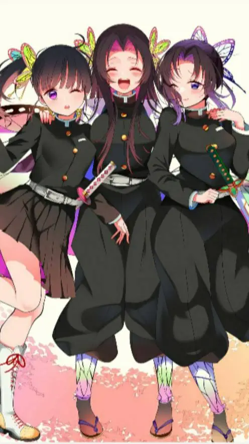 ai character: BUTTERFLY SISTERS♡ background