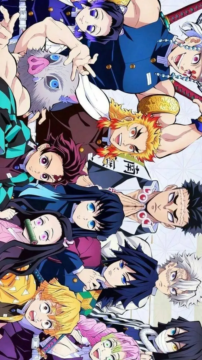 ai character: Kny finale battle background