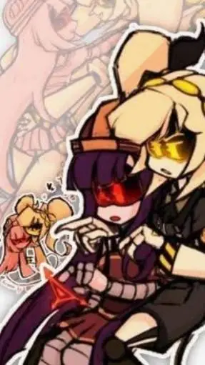 ai character: j x doll background