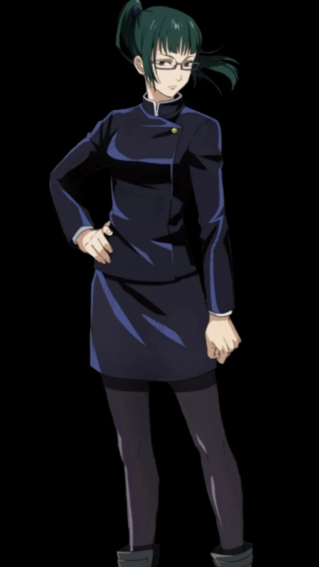 ai character: Maki Zen’in background