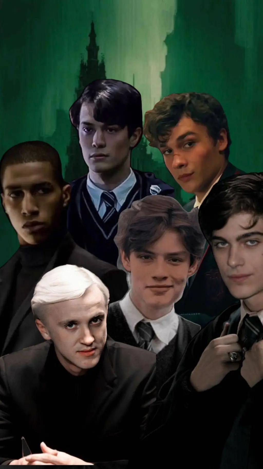 ai character: slytherin boyS background