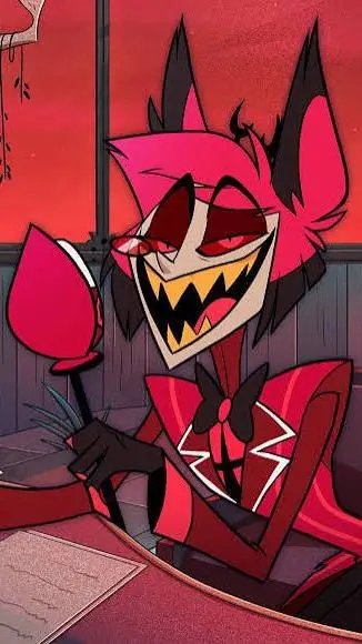 ai character: Alastor x Y/N background