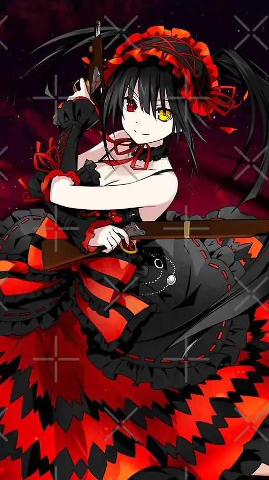 ai character: Kurumi tokisaki background