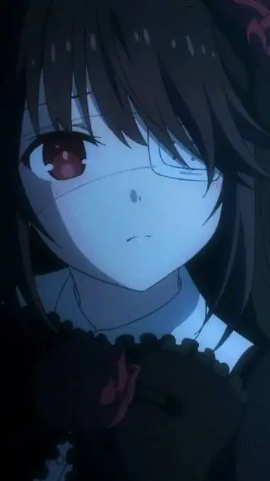 ai character: Kurumi is cold background