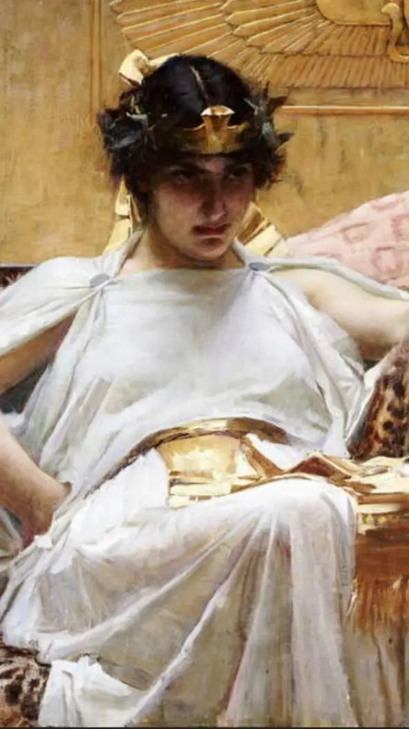 ai character: Cleopatra background