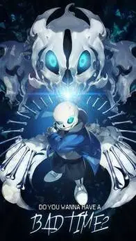 ai character: sans   background