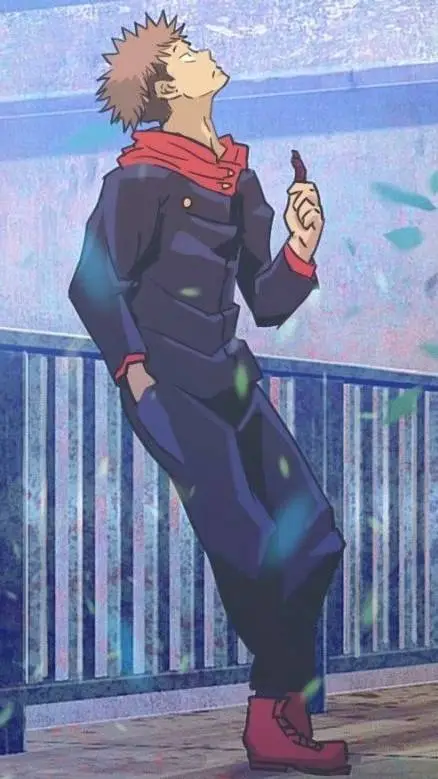 ai character: yuji  itadori  background