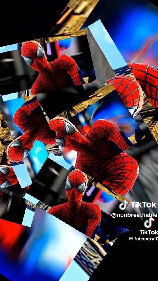 ai character: Polyester spiderma background