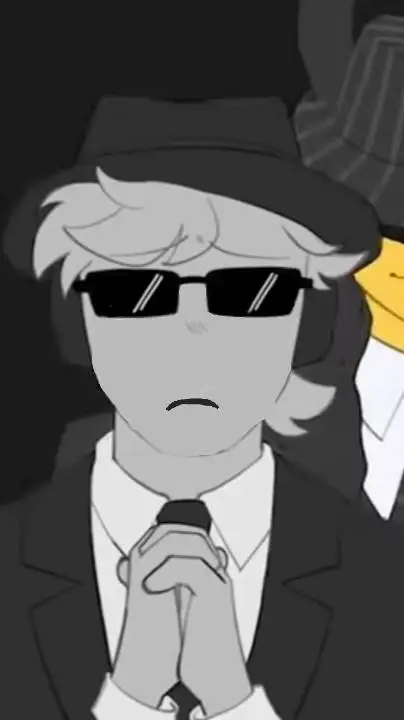 ai character: doublefedora meme background