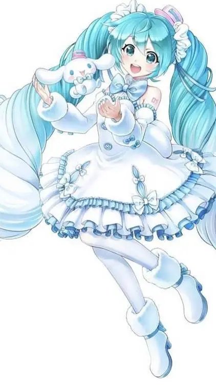 ai character: 💎★MIKU★💎 background