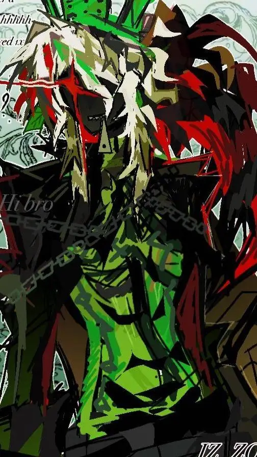 ai character: ★💚1x1x1x1💚★ background