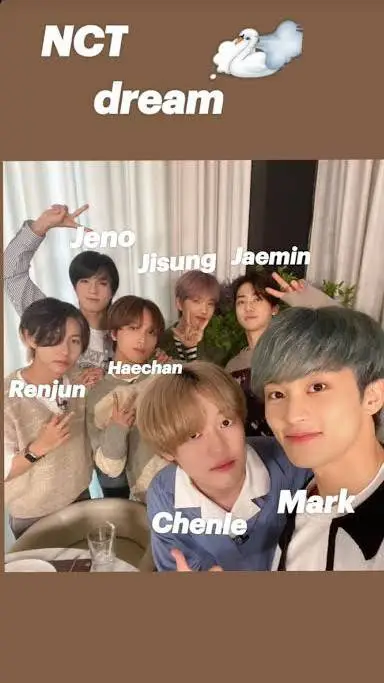 ai character: NCT dream background