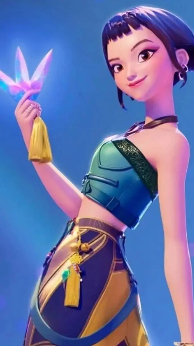 ai character: Zoey kpdh background