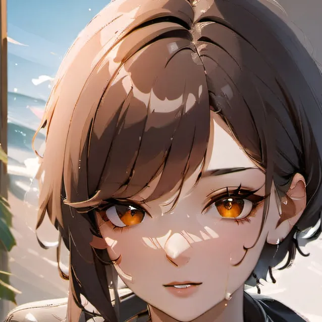 chat with ai character: wet girl