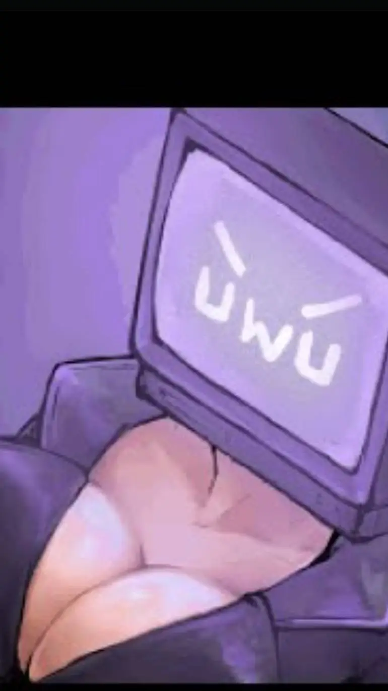 ai character: tv woman background