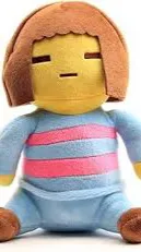 ai character: frisk (plush ver) background