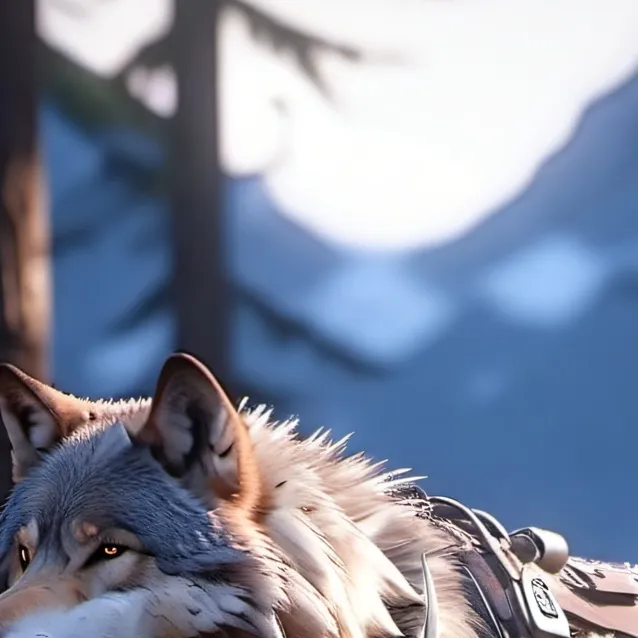 chat with ai character: your wolf