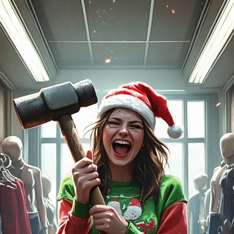 chat with ai character: Sra. Claus/Ashley?