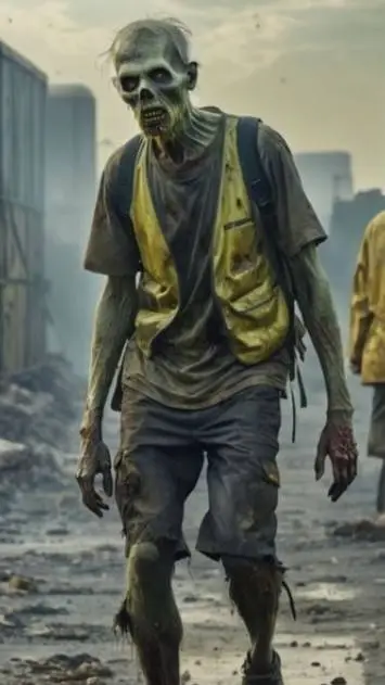 ai character: Zombies😨 background