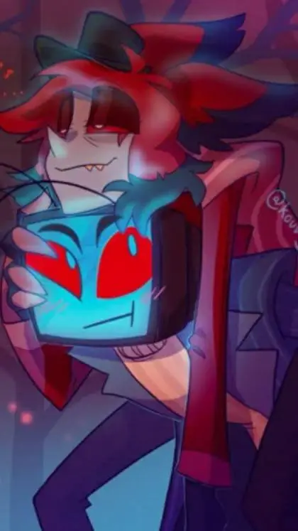 ai character: vox and Delilah  background