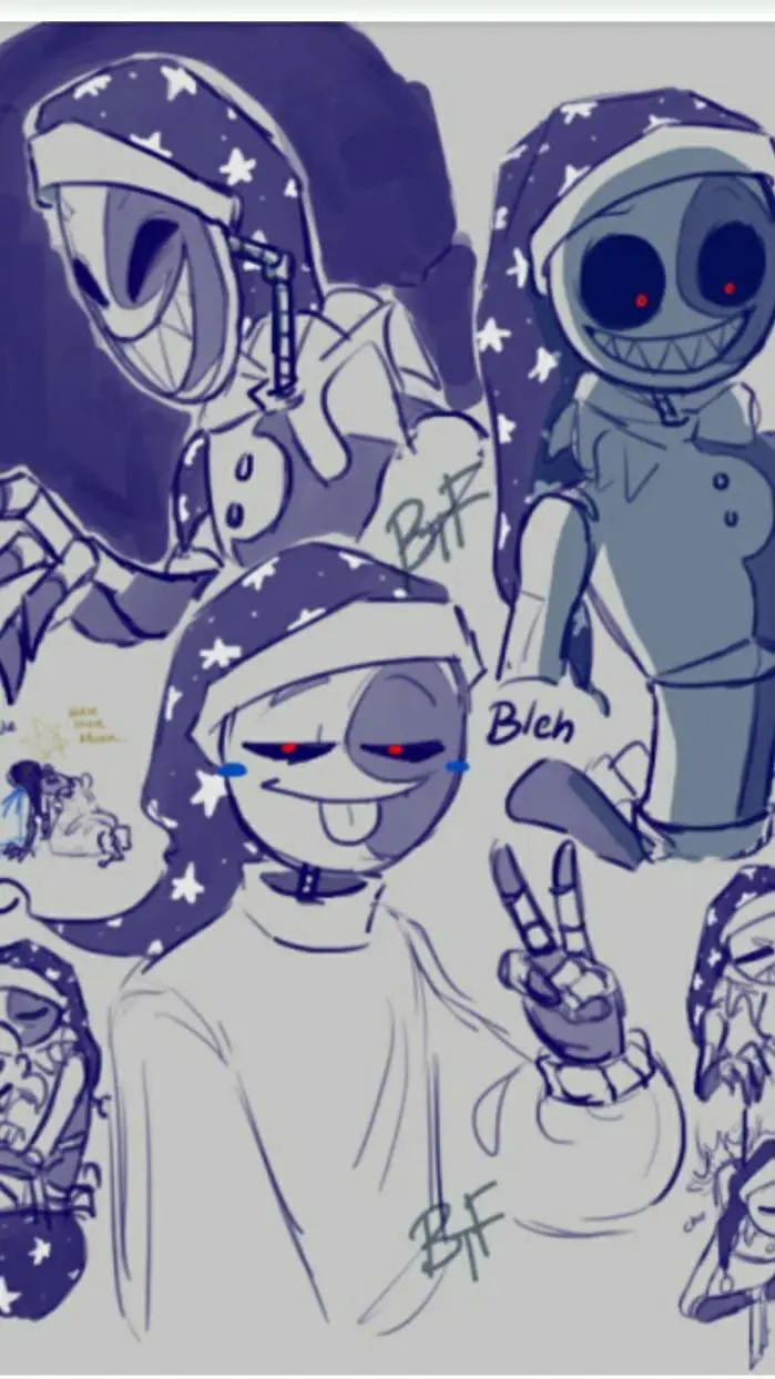 ai character: Delilah and  Daisy background