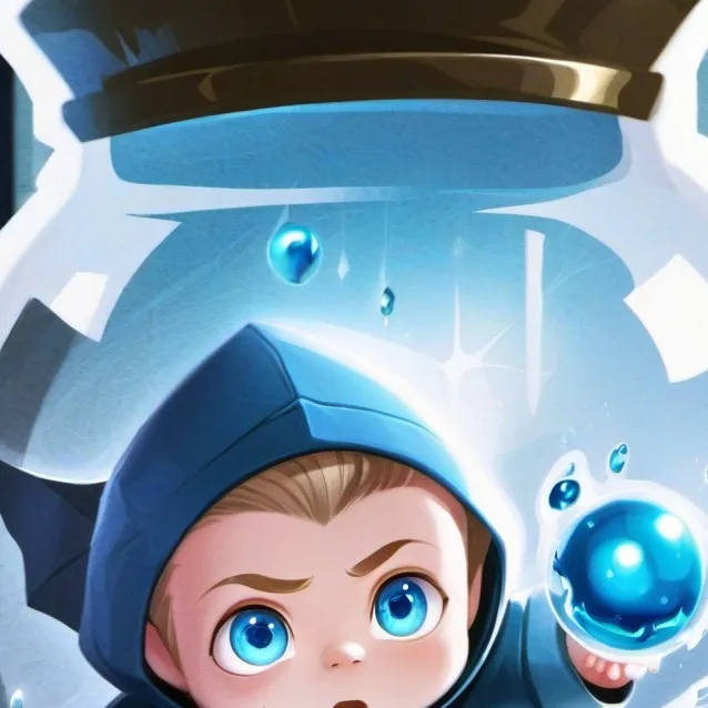 chat with ai character: Baby potion!