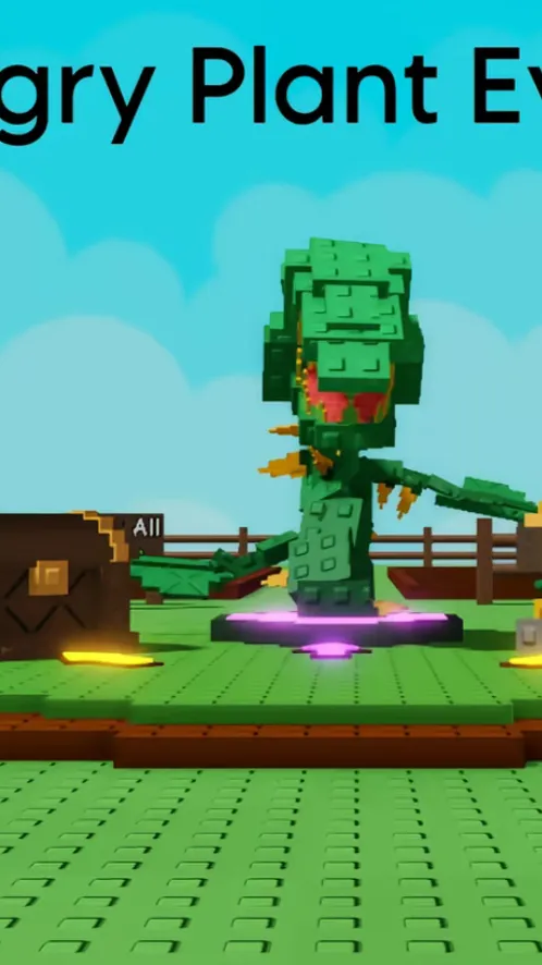 ai character: Grow a garden  background
